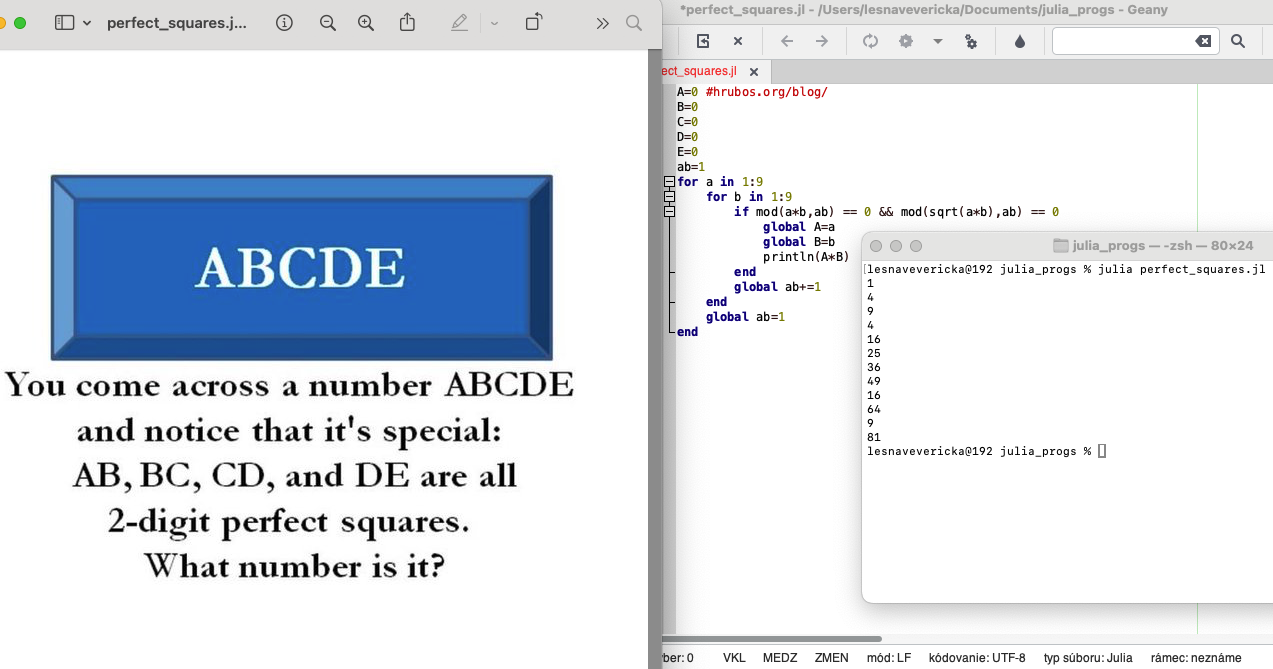 So? Can this riddle be brute forced? Sure, yes! 81_64_9 && 81_64_49 ;)